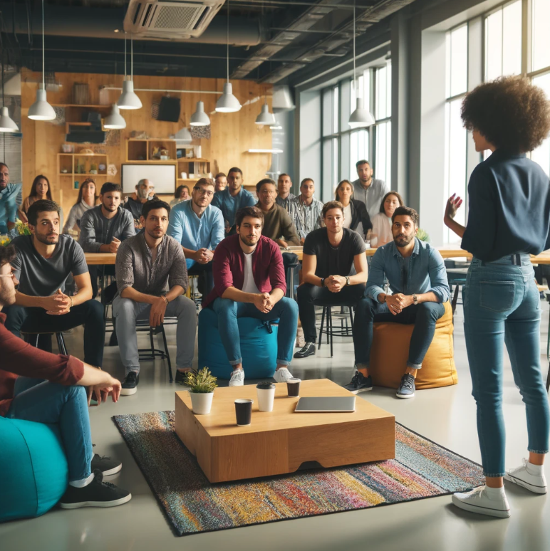 Regelmäßige All-Hands-Meetings KMU